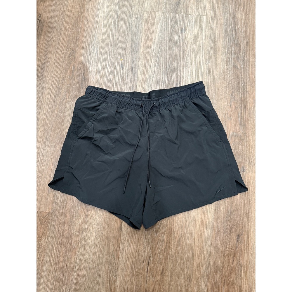 Nike Mens Dri-FIT Training Shorts Black Elastic Waist Athletic Size L 89